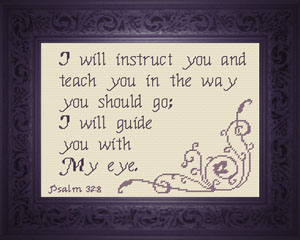 I Will Guide You Psalm 32:8